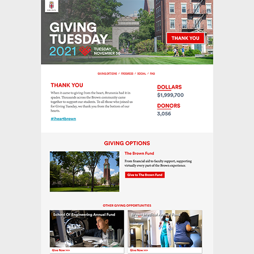Giving Tuesday 2021